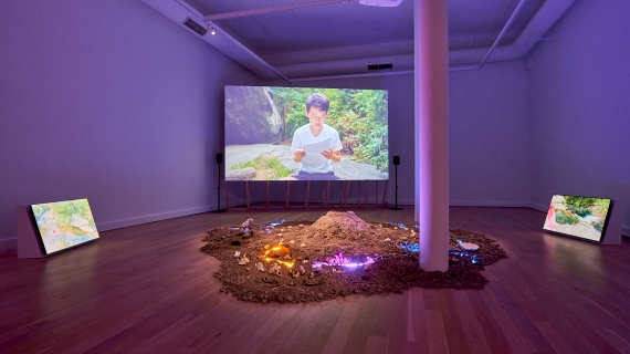 Soojin Chang, Sacrifice to the Seaworm (2022), Leeds Art Gallery © Rob Battersby