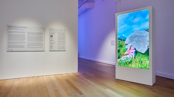 Jerwood/FVU Awards 2022: Install at Leeds Art Gallery and University of Leeds