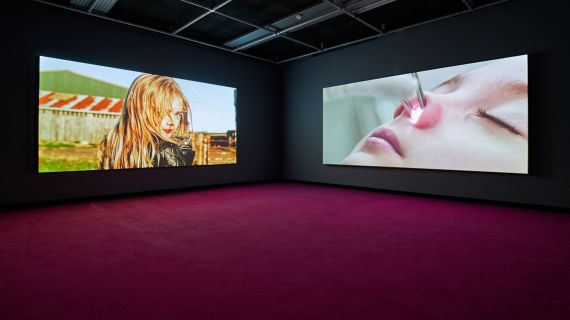 Blood and The Udder, Install at FACT Liverpool