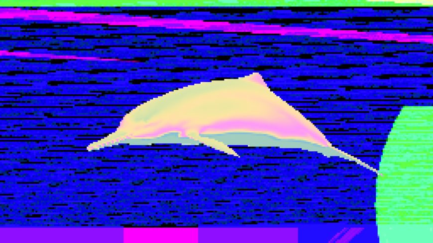 Copy of Natural Error STILL Yangtze River Dolphin Frame 65